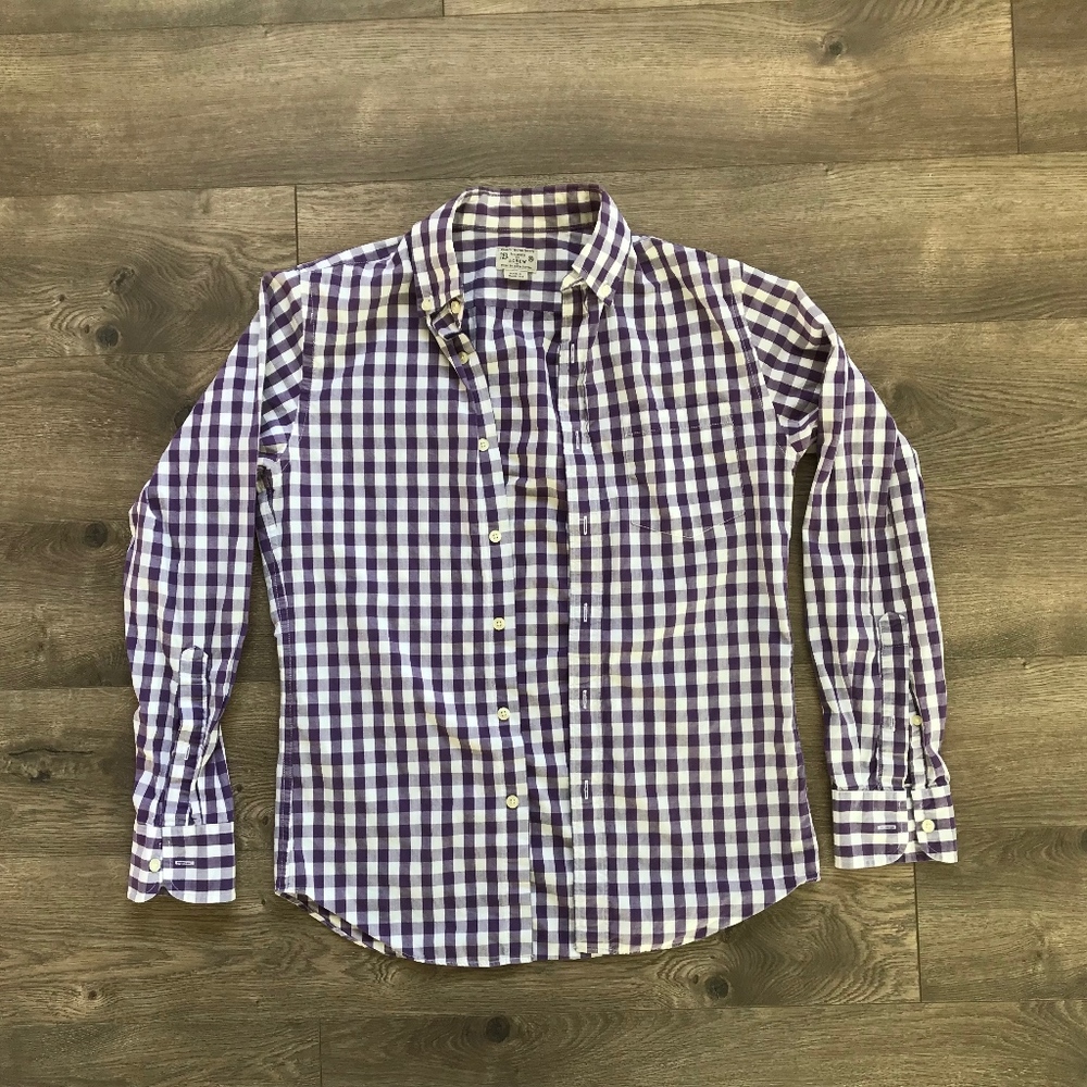 J. Crew Factory | Washed shirt in gingham