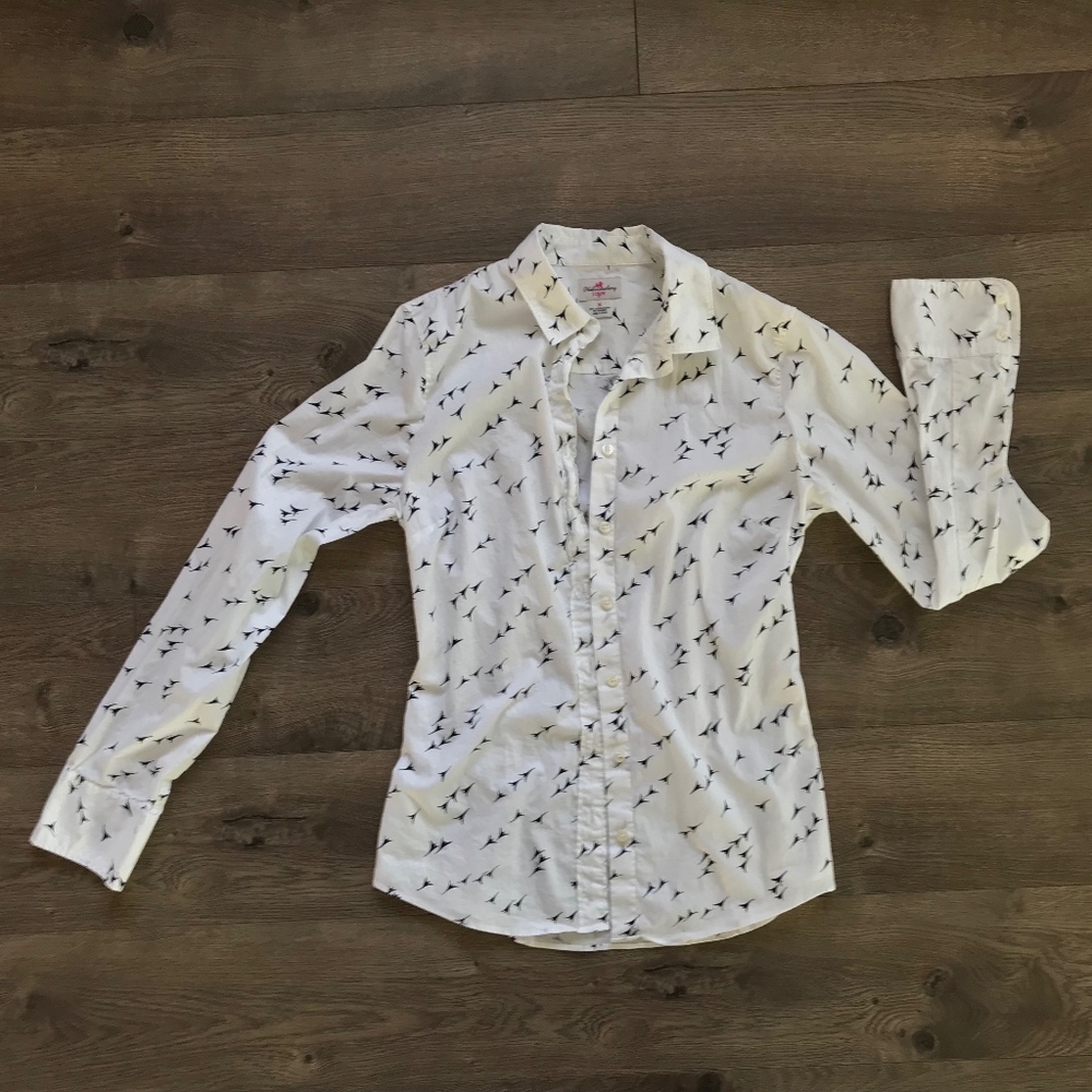 Stretch classic button-down shirt