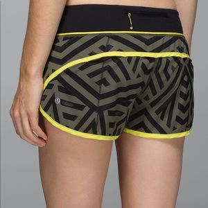 Lululemon speed shorts