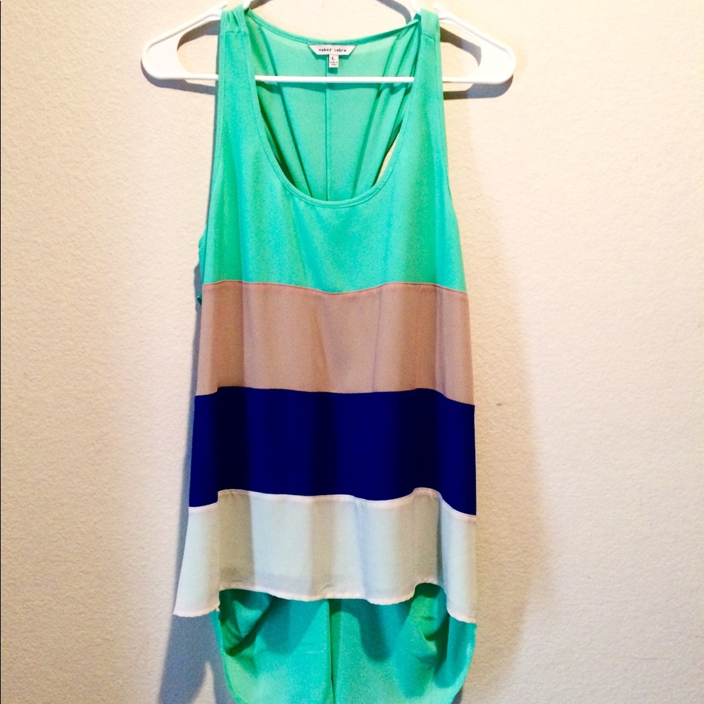 Naked Zebra Tank - Never Worn