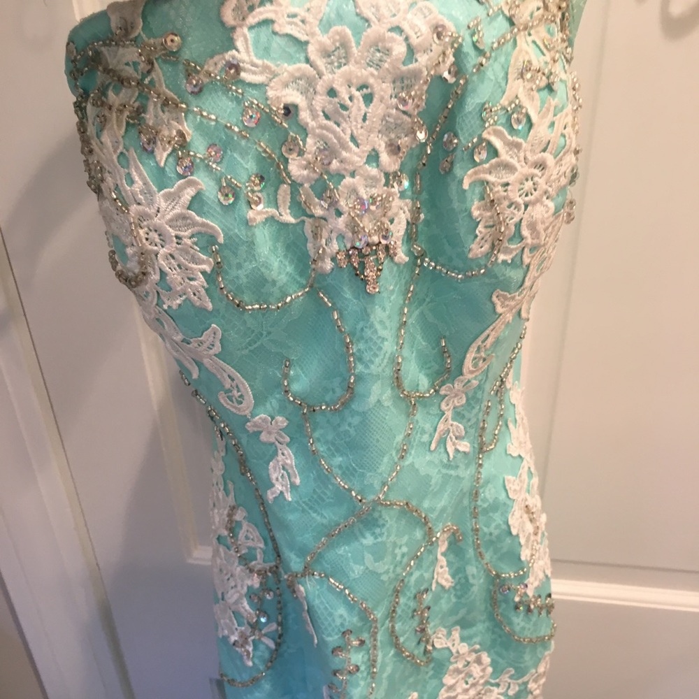 Mermaid prom dress