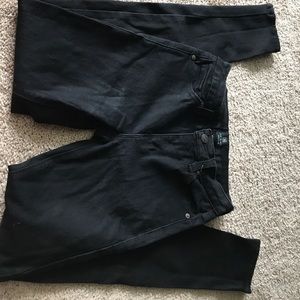 NWOT just black skinny jeans size 26