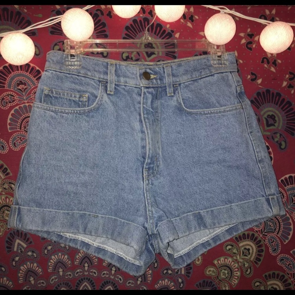 ** SOLD*  American Apparel High Waisted Jean Short