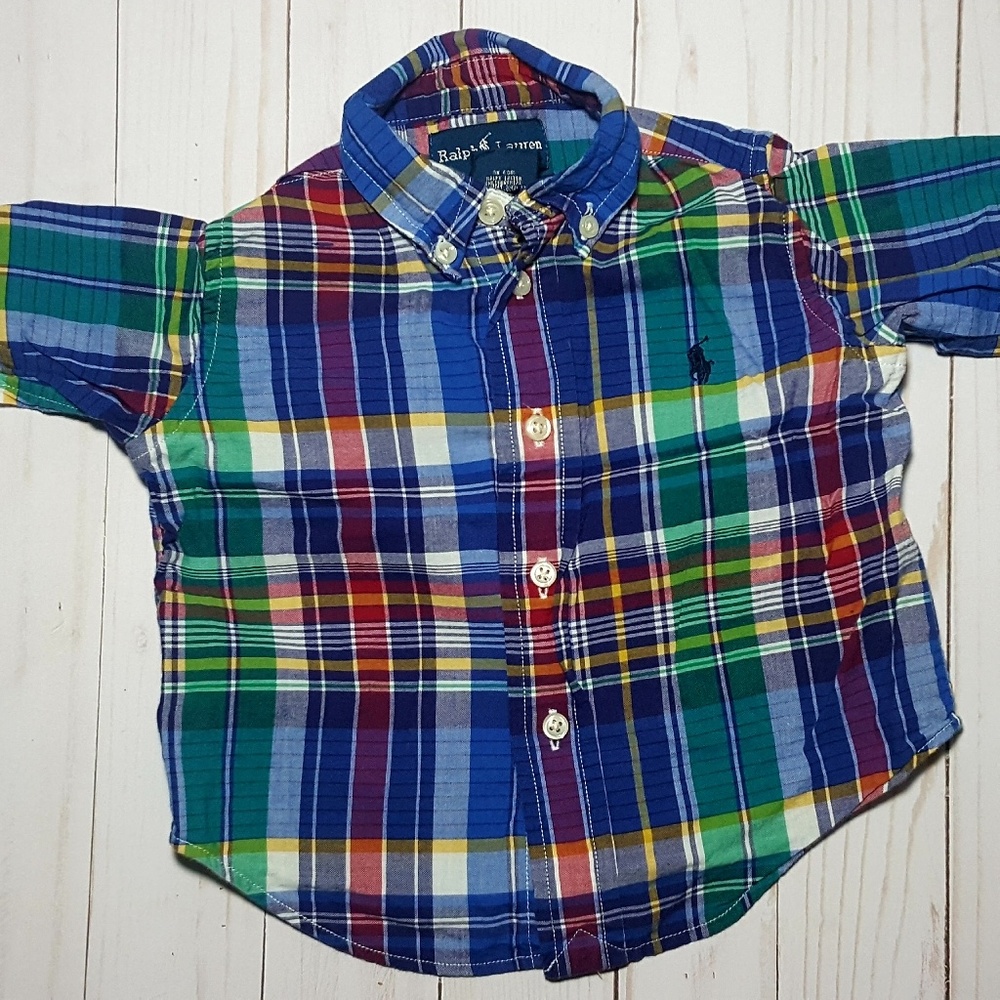 Boys Ralph Lauren 9 months button up