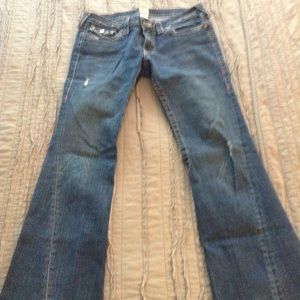True Religion boot cut jeans, size 31