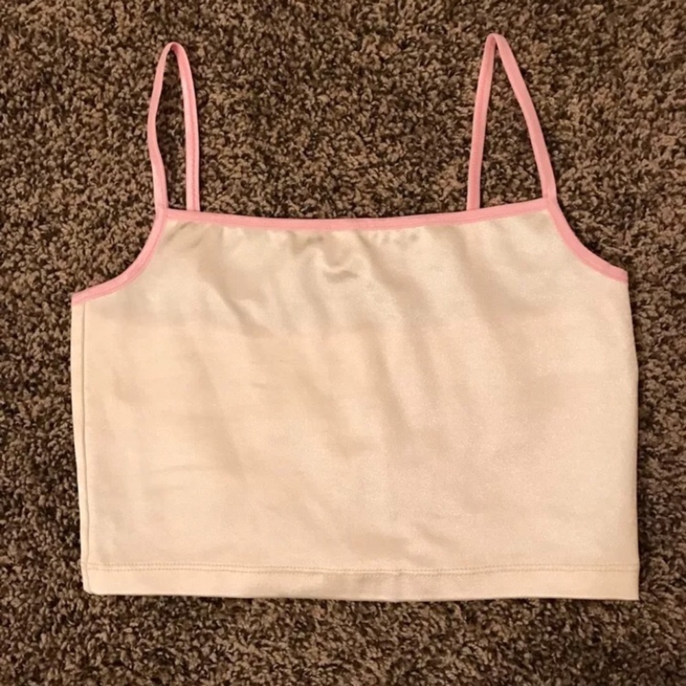 ** SOLD* American Apparel Pearl White Disco Tank