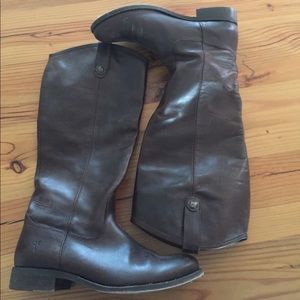 Frye boots brown leather
