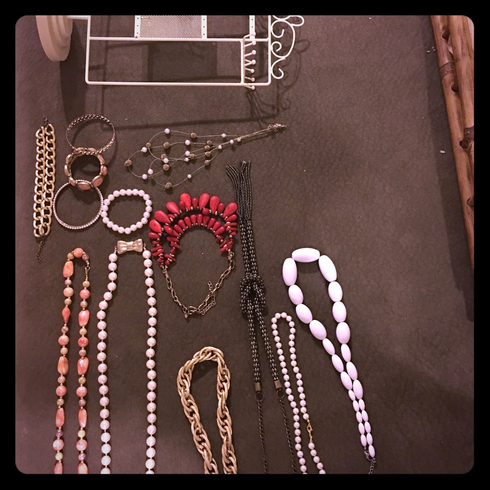 Costume jewelry plus organizer