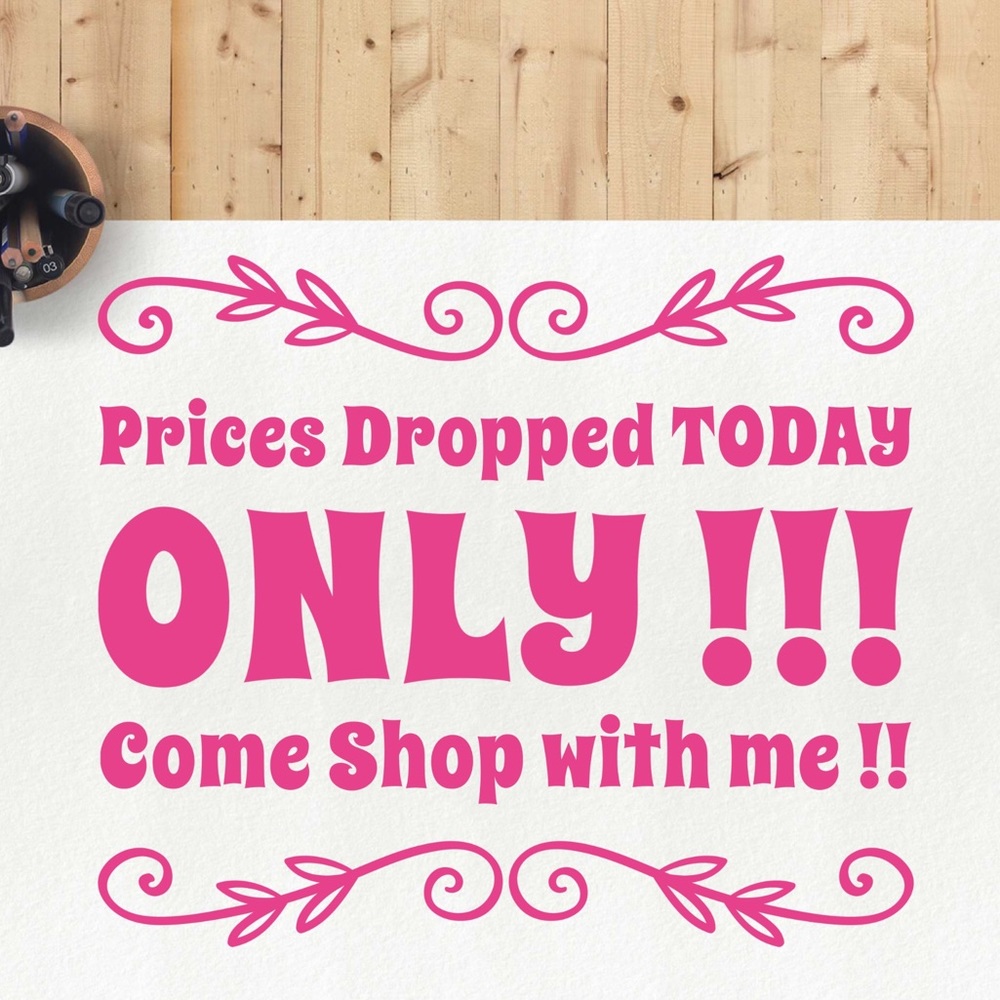 SUNDAY Price Drop