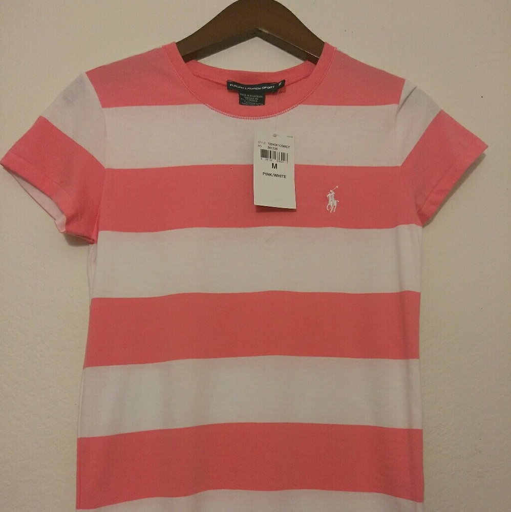 Ralph Lauren Sport New Womens Size Medium Shirt