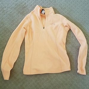 Womens North Face Fleece half zip sweatshirt