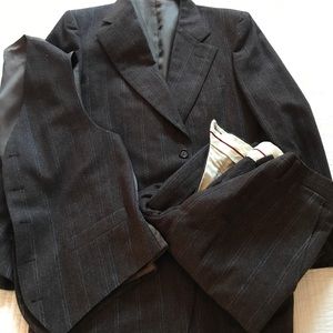 Men’s wool suit.