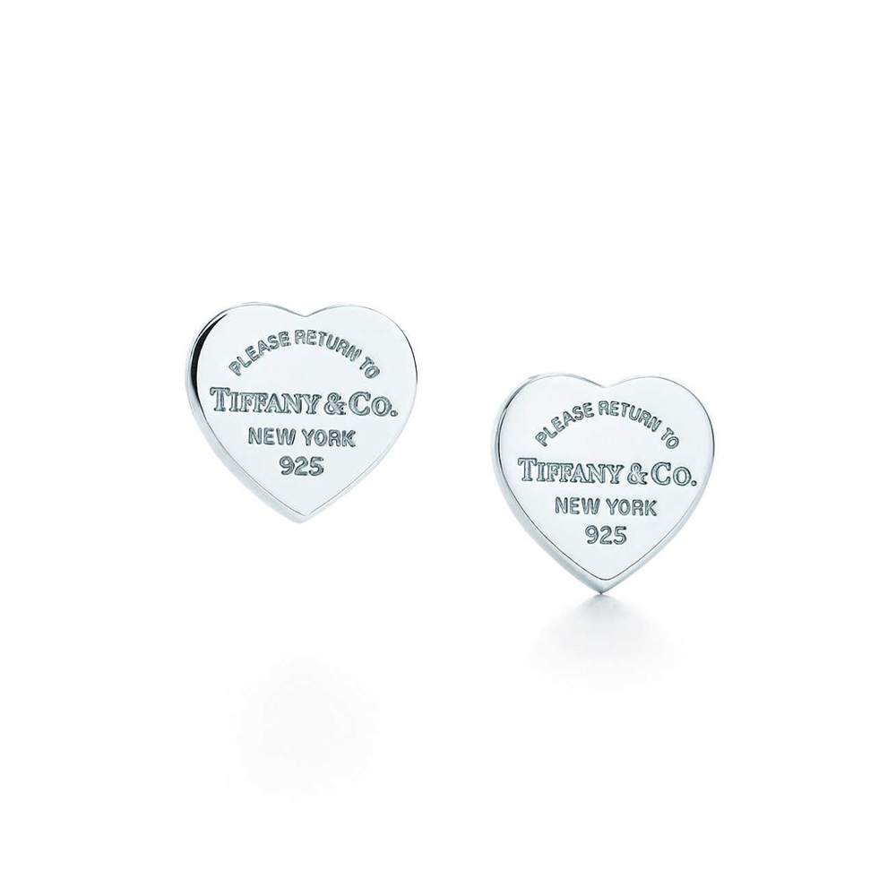 Tiffany & co heart earrings