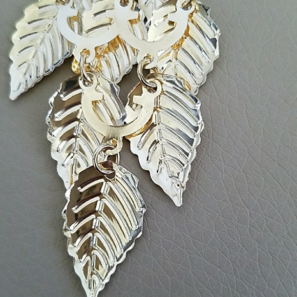 ✴GOLDEN LEAVES EARRING - Picture 3 of 7