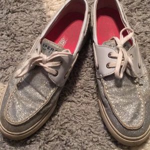 Sperrys glitter women's shoes
