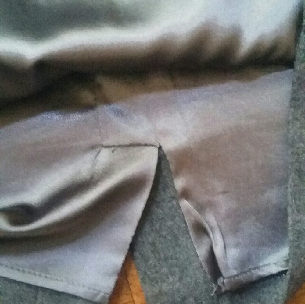 *SOLD***Anthropologie wool pencil skirt - Picture 4 of 5