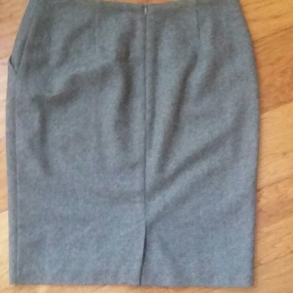 *SOLD***Anthropologie wool pencil skirt - Picture 2 of 5