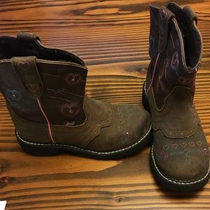 Girls Cowgirl Boots as 13 1/2