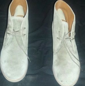 1937 brand suede booties