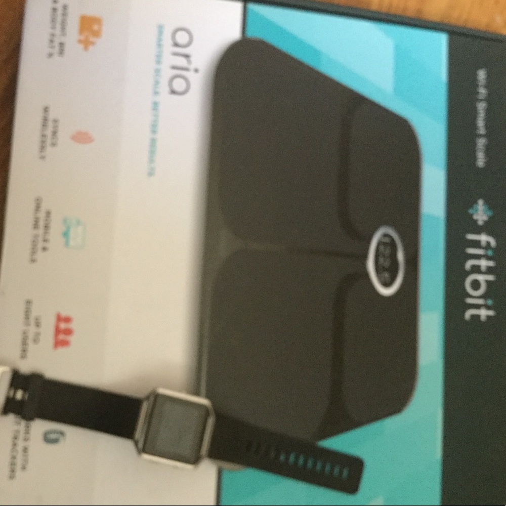 Fitbit aria scale and Fitbit Blaze watch