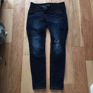Old Navy rockstar skinny jeans maternity