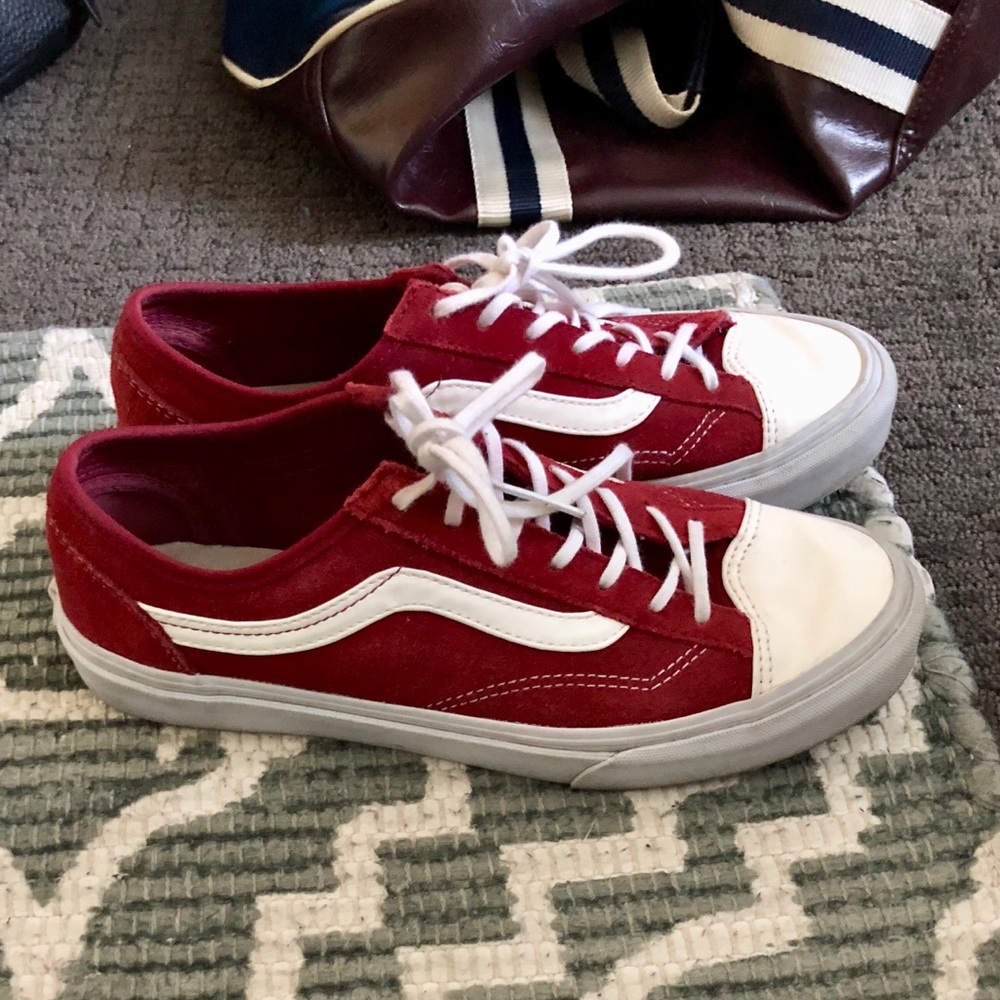 SOLD- RARE suede vans