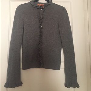 Tory Burch ruffle cardigan