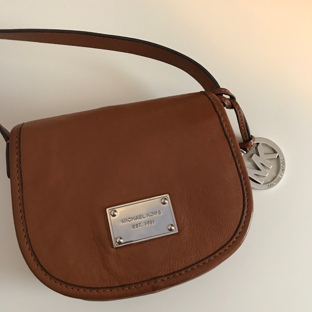 Michael Kors leather crossbody bag