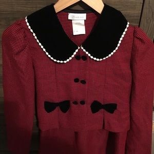 Bonnie Jean two piece holiday dress