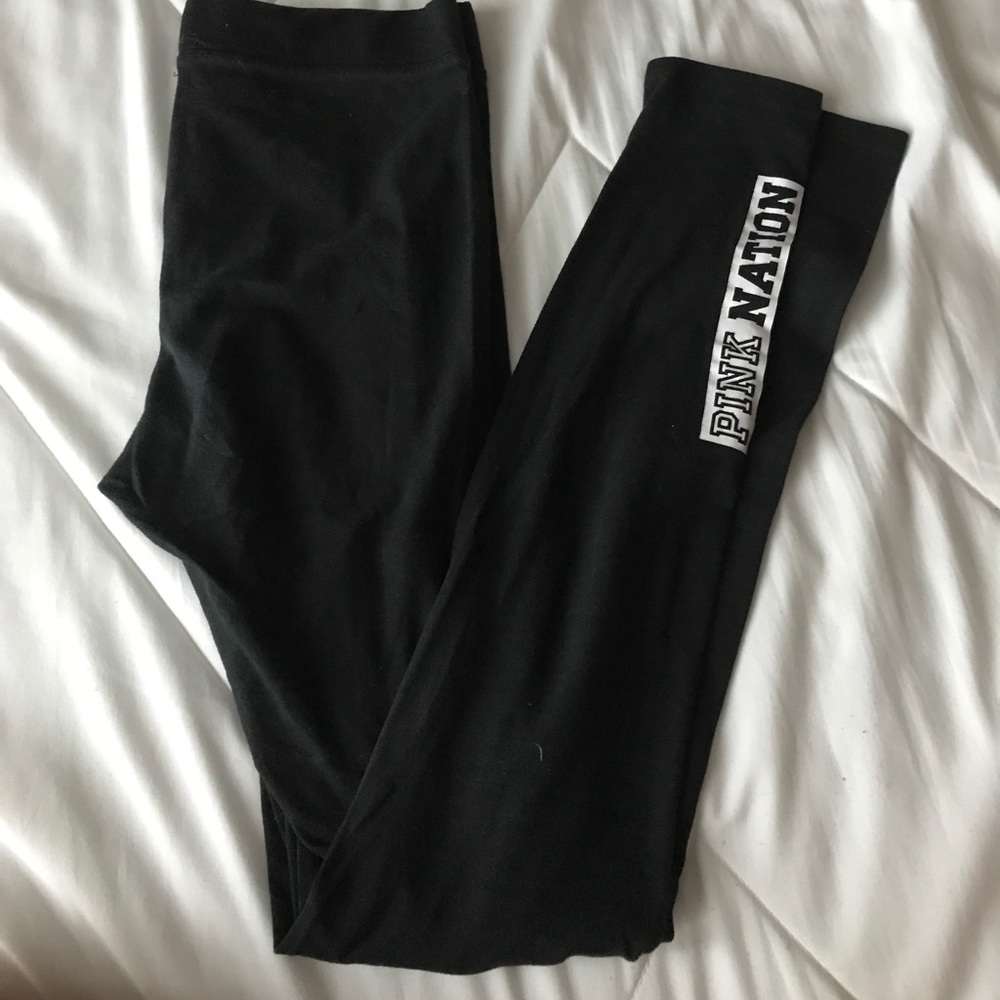 pink nation leggings