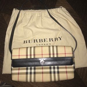 Authentic Burberry shoulder bag.