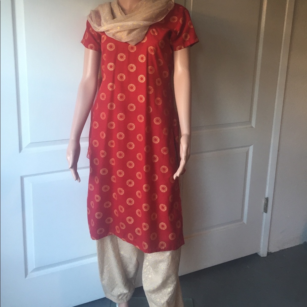 Indian salwar. Punjabi style. Cotton