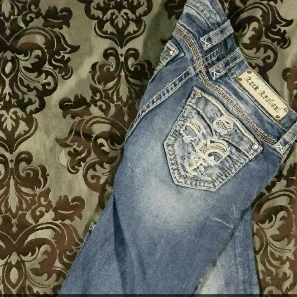 Rock revival sapphire boot jeans 27x31