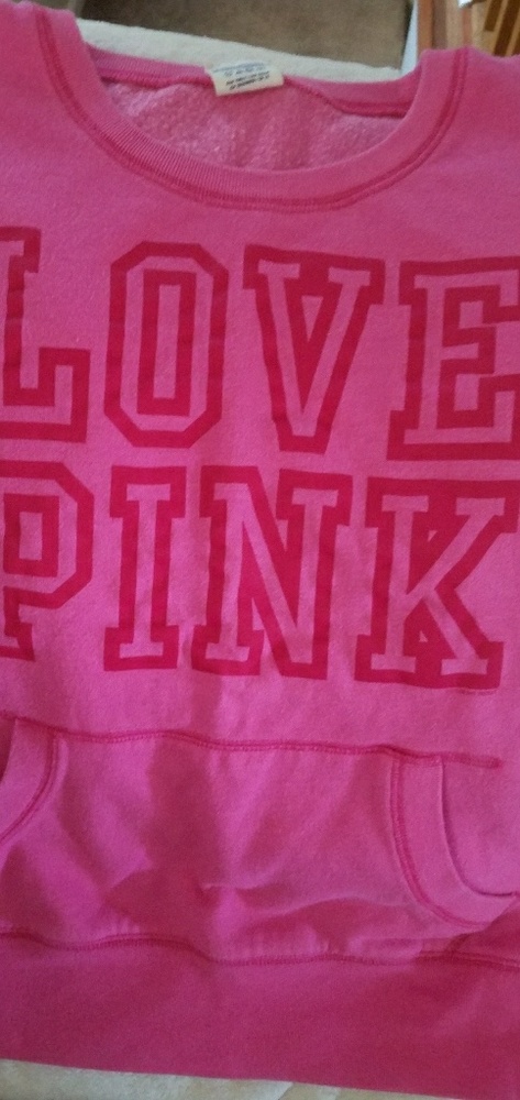 Long sleeved PINK sweatshirt