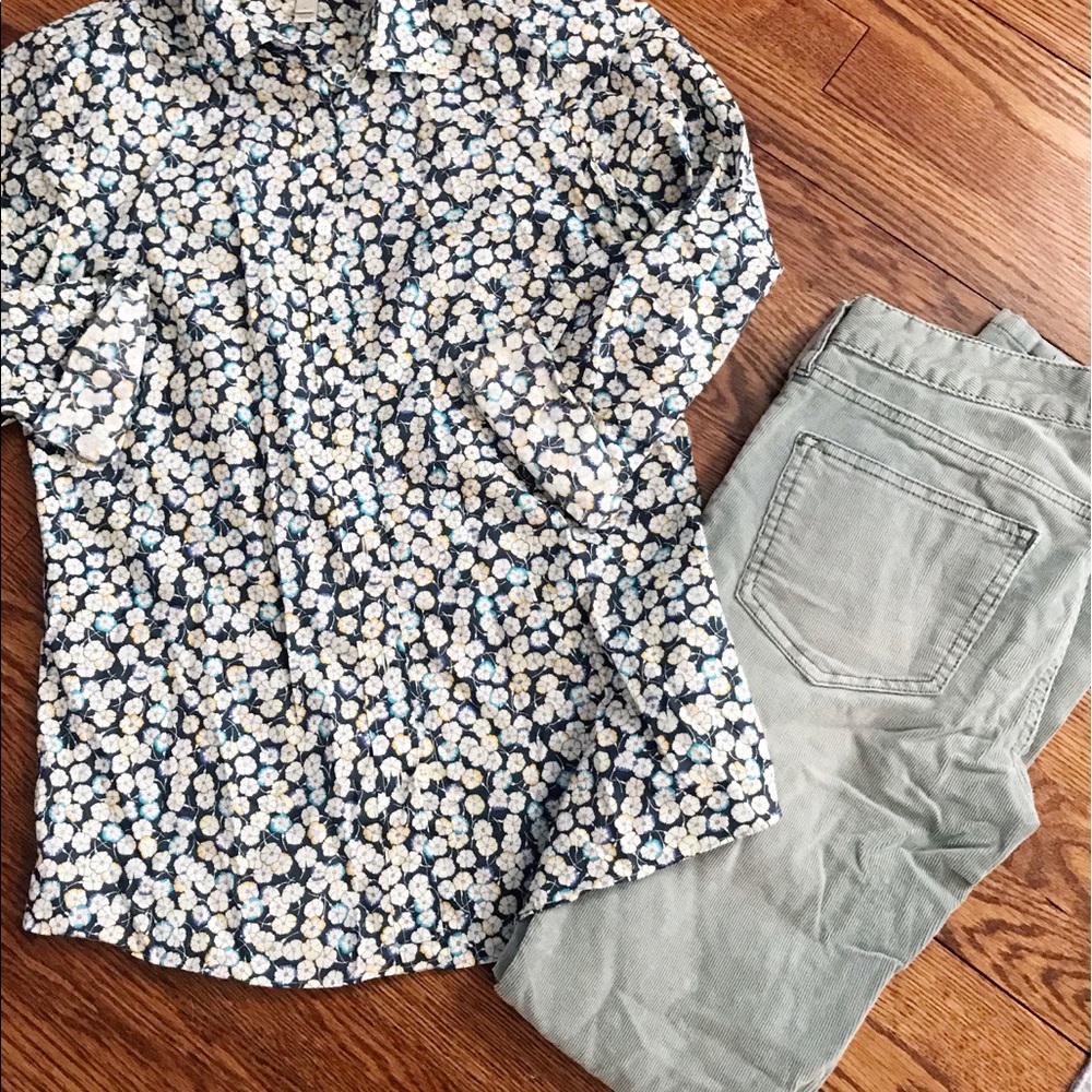 Anthropologie Pilcro straight leg cords