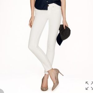 ♡NWT♡ ☆J.CREW RETAIL☆WHITE TOOTHPICK JEANS☆