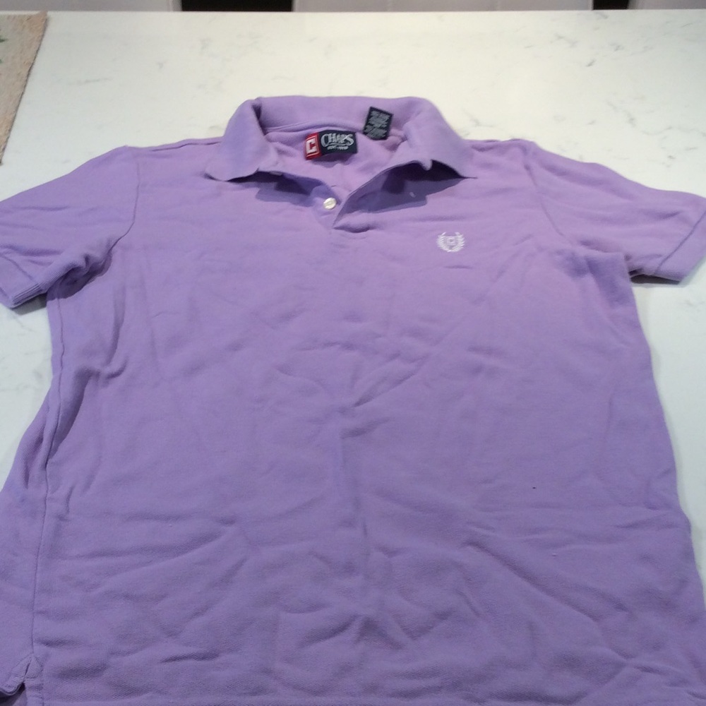 Chaps polo in lavender