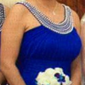 Party Dress Royal Blue