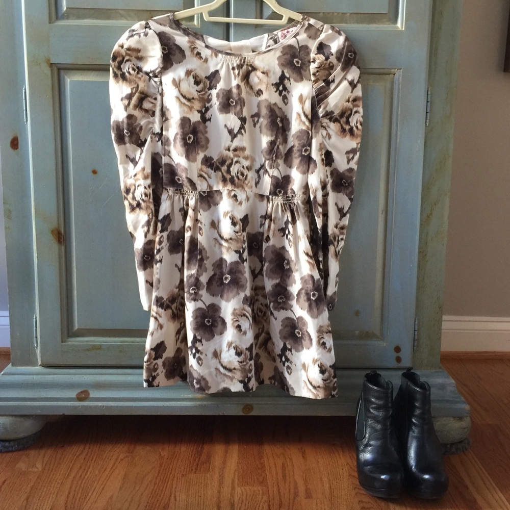 Juicy Couture Printed Silk Mini Dress