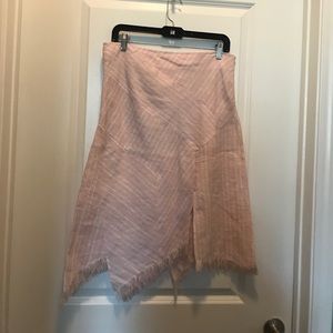 BCBG linen skirt