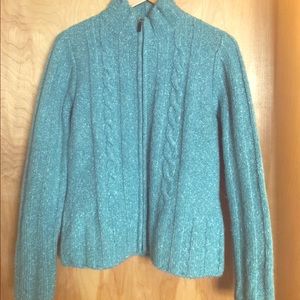 Lole zip front sweater, Large