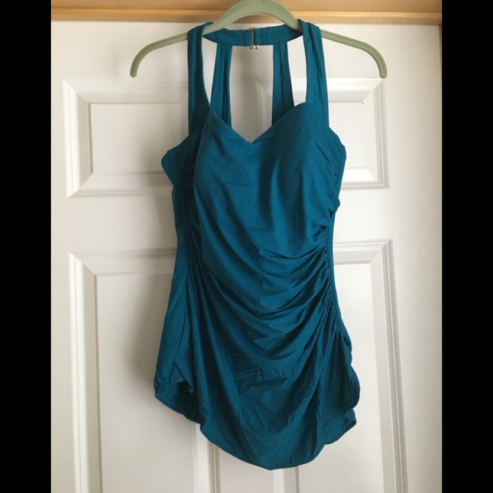 Oscar gown of swimsuits • Teal