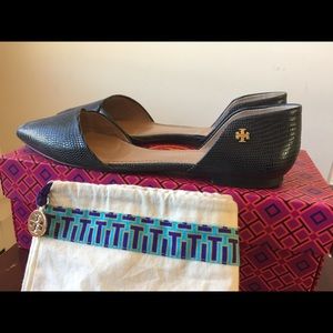Tory Burch Viv flat Micro Tejus Print size-8.5