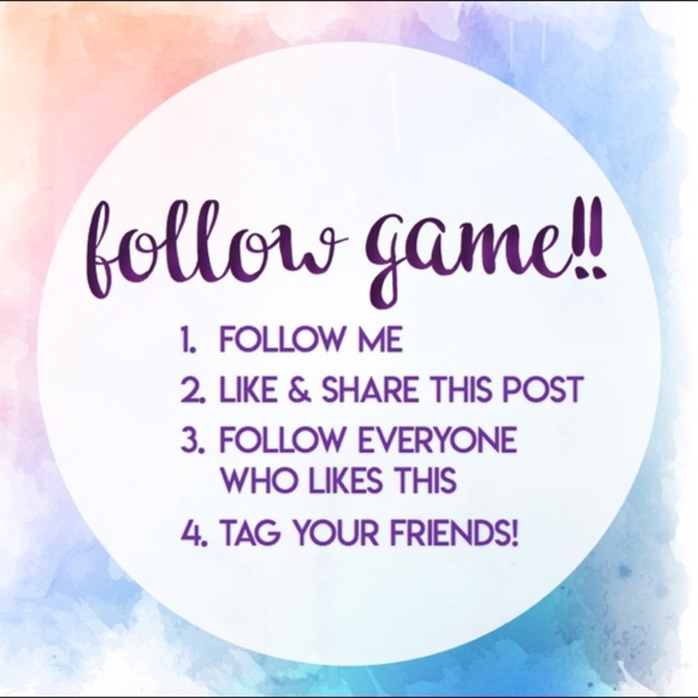 🌸Follow Game🌸
