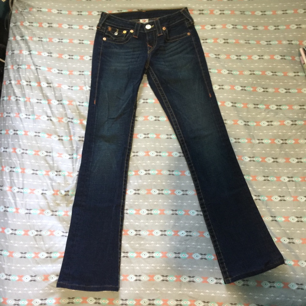 True Religion Becky Size 25 Bootcut Jeans
