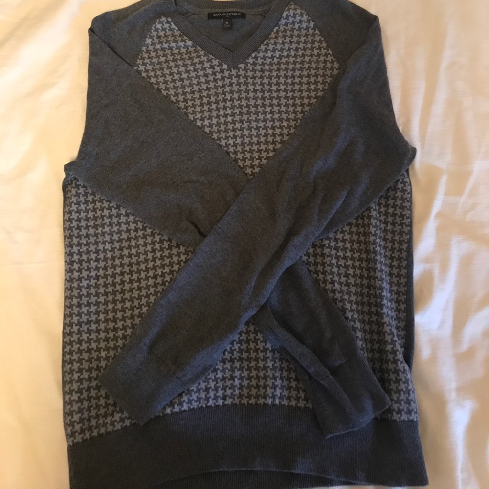 Banana Republic houndstooth Sweater