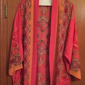 Chic and bright Chicos kimono size L/XL