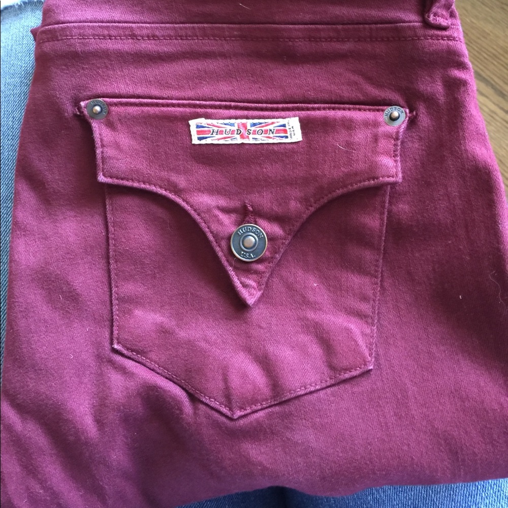 Hudson Collin Midrise Skinny size 28