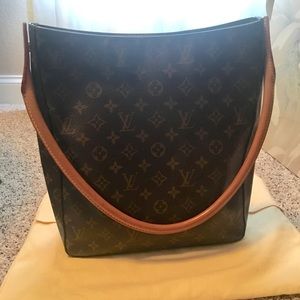 Authentic Louis Vuitton large looping bag