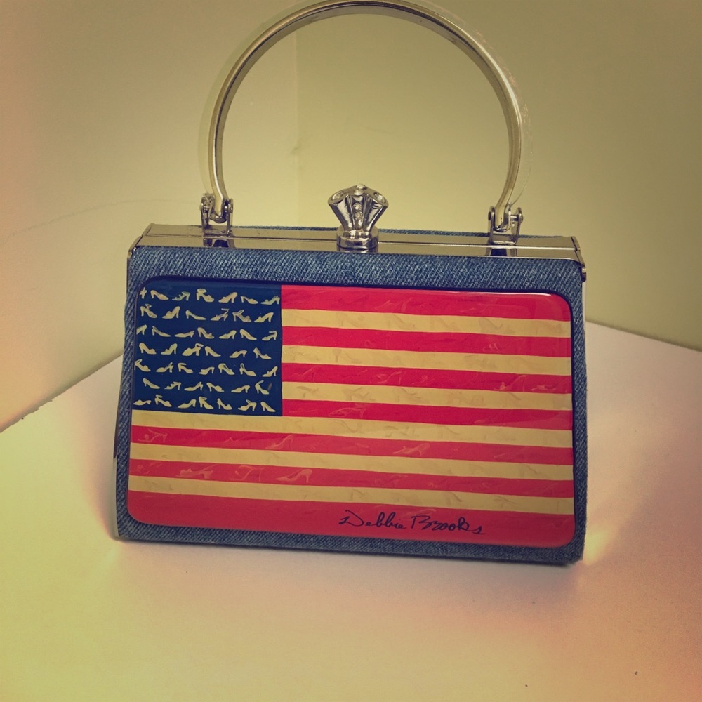 New American Flag Debbie Brooks purse